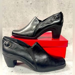 Aerosoles black saw saber heels sandals women’s 11 Size 11 Bundles available!